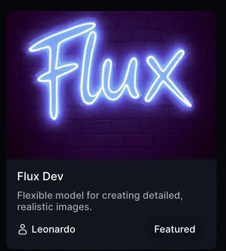 Leonardo.AI FluxDev